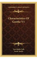 Characteristics of Goethe V1