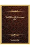 Old English Physiologus (1921)