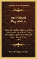 Our Political Degradation