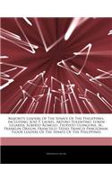 Articles on Majority Leaders of the Senate of the Philippines, Including: Jos P. Laurel, Arturo Tolentino, Loren Legarda, Alberto Romulo, Teofisto Gui