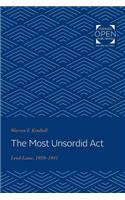 The Most Unsordid Act