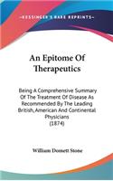 An Epitome of Therapeutics