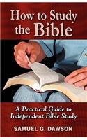 How to Study the Bible