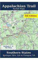Appalachian Trail Pocket Maps - Southern States