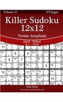 Killer Sudoku 12x12 Versão Ampliada - Fácil Ao Difícil - Volume 17 - 276 Jogos