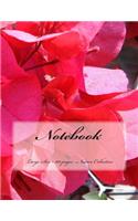 Notebook - Large Size - 100 pages - Nature Collection