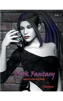 Dark Fantasy Adult Coloring Book