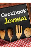 Cookbook Journal: Blank Recipe Cookbook Journal V1