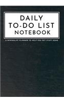 DAILY TO-DO LIST NOTEBOOK A Minimalist Planner to Help You Get Stuff Done