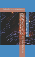 AQA Psychology A-level and AS A STAR exam papers