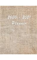 2020 - 2021 - Two Year Planner: Academic and Student Daily and Monthly Planner - July 2020 - June 2021 - Organizer & Diary - To do list - Notes - Month's Focus - Elegant Country Co