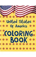 United States Of America Coloring Book