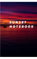 Sunset Notebook