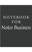 Notebook For Notes Business