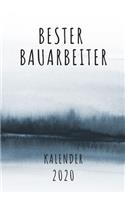 BESTER Bauarbeiter KALENDER 2020