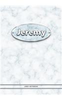 Jeremy - Lined Notebook