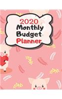 Monthly Budget Planner 2020