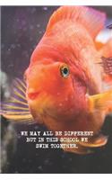WE SWIM TOGETHER Notebook, Pet Collection