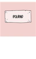 Poland: Ruled Travel Diary Notebook or Journey Journal - Lined Trip Pocketbook for Men and Women with Lines