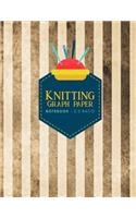Knitting Graph Paper Notebook - 2