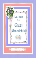 Letter to My Great-Grandchild
