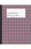 Big Graph Paper Composition Book: Graph Paper Composition Notebook, Grid Book, Squared Paper, Quad Ruled 5x5 Graph Paper, Big Graph Paper-8.5 X 11, 80 Sheets (Floral Theme Notebook)