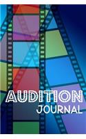 Audition Journal: Book Notepad Composition and Planning Diary