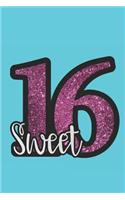 Sweet 16: Blank Line Journal