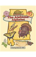 Alabama Alphabet Coloring Book for Kids