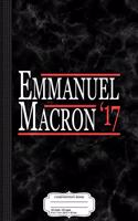 Emmanuel Macron President Composition Notebook: College Ruled 93/4 X 71/2 100 Sheets 200 Pages for Writing