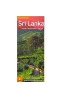 Rough Guide Map Sri Lanka