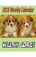 2018 Weekly Calendar Welsh Corgi