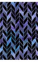 Journal Notebook Abstract Feather Pattern 3