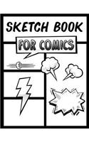 Sketch Book For Comics