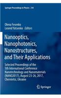 Nanooptics, Nanophotonics, Nanostructures, and Their Applications