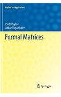 Formal Matrices