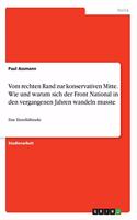 Vom rechten Rand zur konservativen Mitte. Wie und warum sich der Front National in den vergangenen Jahren wandeln musste: Eine Einzelfallstudie