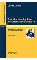 Statistical Learning Theory and Stochastic Optimization