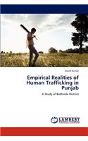 Empirical Realities of Human Trafficking in Punjab