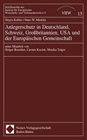 Anlegerschutz in Deutschland, Schweiz, Grossbritannien, USA Und Der Europaischen Gemeinschaft