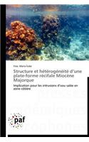 Structure Et Hétérogénéité D Une Plate-Forme Récifale Miocène Majorque: (Omn.Pres.Franc.)
