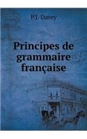 Principes de Grammaire Française