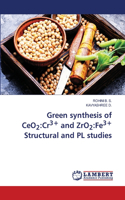 Green synthesis of CeO2