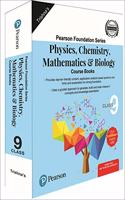 Pearson Foundation Series Iit -Jee  Neet Physics, Chemistry, Maths & Biology for Class 9