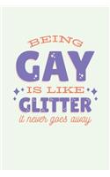 Being Gay Is Like Glitter It Never Goes Away