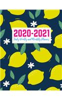 2020-2021 Daily Weekly and Monthly Planner