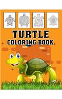 Turtle Coloring Book: Turtle Coloring Book.Turtle Coloring Book For Kids.50 Story Paper Pages. 8.5 in x 11 in Cover.