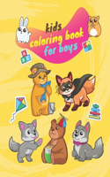 kids coloring book for boys