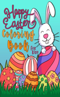 Happy Easter Coloring Book For Kids