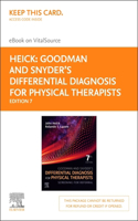 Goodman and Snyder's Differential Diagnosis for Physical Therapists - Elsevier eBook on Vitalsource (Retail Access Card)